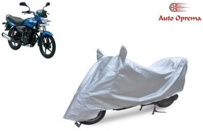 Auto Oprema Waterproof Two Wheeler Cover for Universal For Bike(Platina 100 DTS-i, Silver)