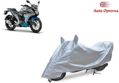 Auto Oprema Waterproof Two Wheeler Cover for Universal For Bike(Mojo, Silver)