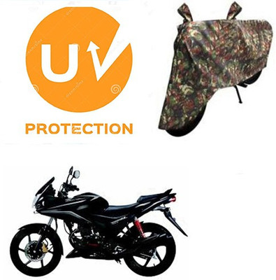 SANJU Waterproof Two Wheeler Cover for Honda(CBF Stunner, Multicolor)