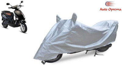 Auto Oprema Waterproof Two Wheeler Cover for Universal For Bike(Electric Cruz, Silver)