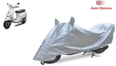 Auto Oprema Waterproof Two Wheeler Cover for Universal For Bike(Vespa LX, Silver)