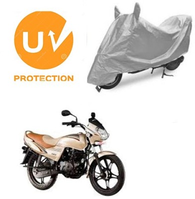 SANJU Waterproof Two Wheeler Cover for LML(Freedom, Silver)