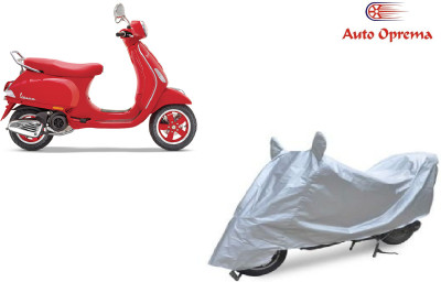 Auto Oprema Waterproof Two Wheeler Cover for Universal For Bike(Piaggio Vespa, Silver)