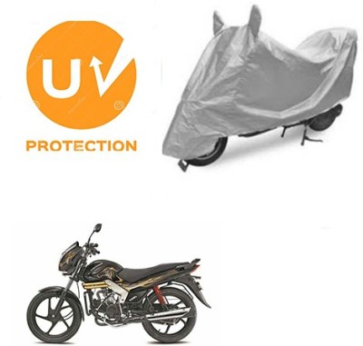 SANJU Waterproof Two Wheeler Cover for Mahindra(Centuro, Silver)