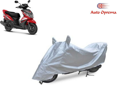 Auto Oprema Waterproof Two Wheeler Cover for Universal For Bike(Ray Z, Silver)