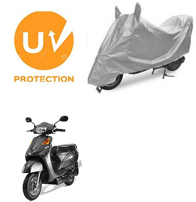 SANJU Waterproof Two Wheeler Cover for Indus(Yo Spark, Silver)