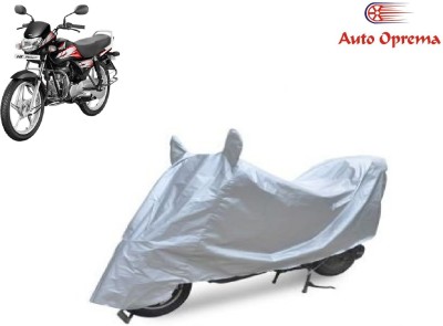 Auto Oprema Waterproof Two Wheeler Cover for Universal For Bike(HF Deluxe, Silver)