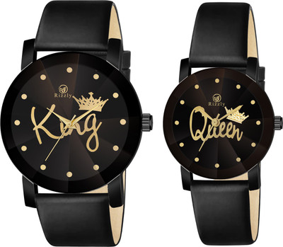 Rizzly Designer Analog Watch  - For Couple