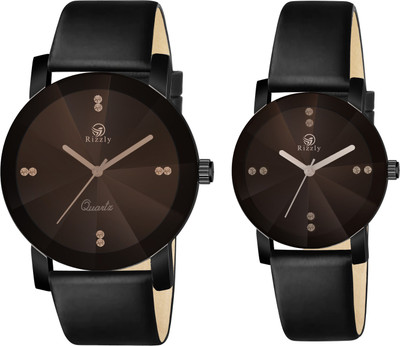 Rizzly Designer Analog Watch  - For Couple