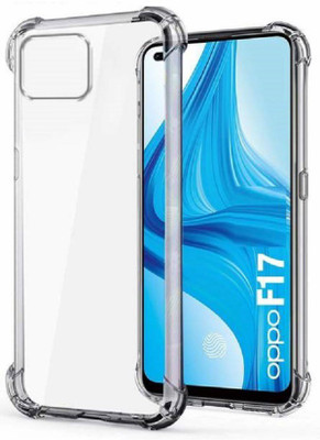 MULTRONICS Back Cover for OPPO F17 PRO(Transparent, Silicon)