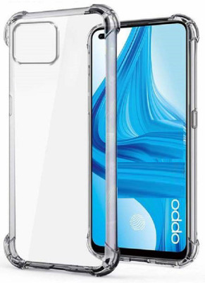 MULTRONICS Back Cover for OPPO F17 PRO(Transparent, Silicon)