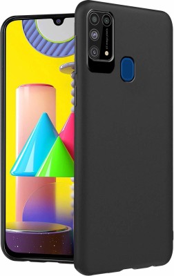 Amzio Back Cover for Samsung Galaxy M31 Prime, Samsung Galaxy F41, Samsung Galaxy M31(Black, Shock Proof, Silicon, Pack of: 1)