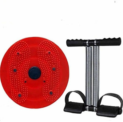 TRENTECH Fitness Equipment for Abs Exercise of Tummy Trimmer and Twister Combo Ab Exerciser(Multicolor)