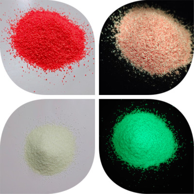 JASH RADIUM GLOW SAND 2 Colours sand (Red&Green)Each 25gm(Total 50gm)