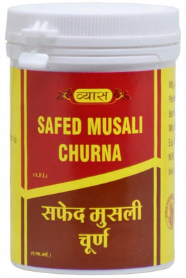 vyas Safed Musali Churna for Arthritis, Diabetes, and Boosting Vitality(100 g)