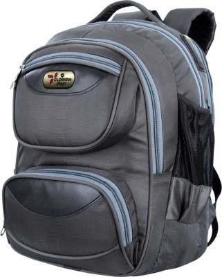 GB Glorious bags Large Size Polyester Laptop Backpack with 4 Compartments (Grey) 30 L Backpack(Grey)