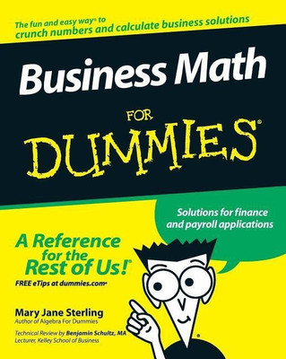 Business Math For Dummies(English, Paperback, Sterling Mary Jane)