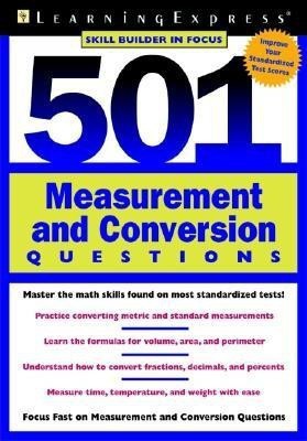 501 Measurement Conversion Questions(English, Paperback, LearningExpress)