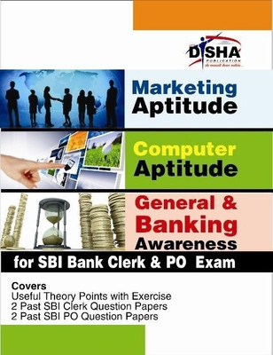 Marketing Aptitude / Computer Aptitude / General & Banking Awareness for SBI Bank Clerk & PO Exams(English, Paperback, unknown)