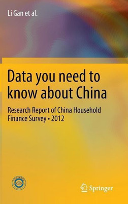 Data you need to know about China(English, Hardcover, Gan Li)