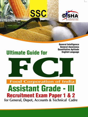 Ultimate Guide for Fci Assistant Grade - 3 Recruitment Exam Paper 1 & 2(English, Undefined, unknown)