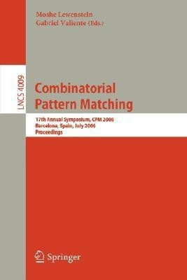 Combinatorial Pattern Matching(English, Paperback, unknown)