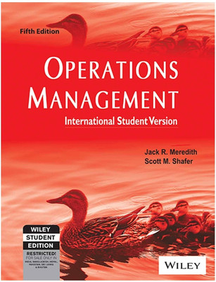 Operations Management Isv(English, Paperback, Meredith Jack R.)