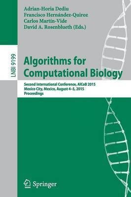 Algorithms for Computational Biology(English, Paperback, unknown)