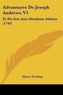 Advantures De Joseph Andrews V1(English, Paperback, Fielding Henry)