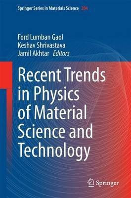 Recent Trends in Physics of Material Science and Technology(English, Hardcover, unknown)