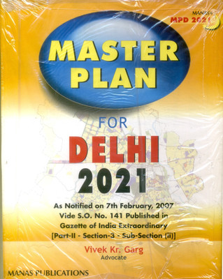 Master Plan for Delhi 2021(English, Hardcover, Garg Vivek)