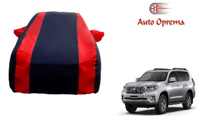 Auto Oprema Car Cover For Toyota Land Cruiser (With Mirror Pockets)(Blue, Red)