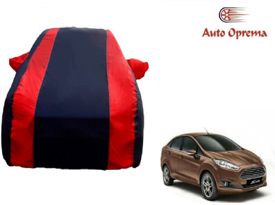 Auto Oprema Car Cover For Ford Fiesta (With Mirror Pockets)(Blue, Red)