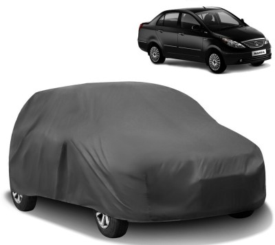 HMS Car Cover For Tata Manza (Without Mirror Pockets)(Grey)