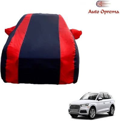 Auto Oprema Car Cover For Audi Q5 (With Mirror Pockets)(Blue, Red)