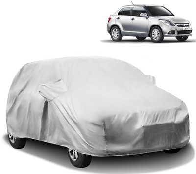 CARNNEST Car Cover For Maruti Swift Dzire (With Mirror Pockets)(Silver)