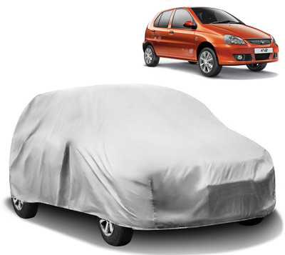 CARNEST Car Cover For Tata Indica V2 (Without Mirror Pockets)(Silver)