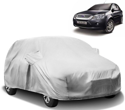 HMS Car Cover For Ford Fiesta (With Mirror Pockets)(Silver)