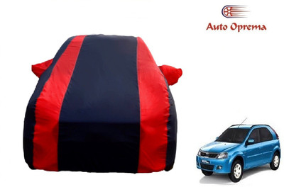 Auto Oprema Car Cover For Mahindra Verito Vibe (With Mirror Pockets)(Blue, Red)