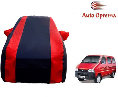 Auto Oprema Car Cover For Maruti Suzuki Eeco (With Mirror Pockets)(Blue, Red)