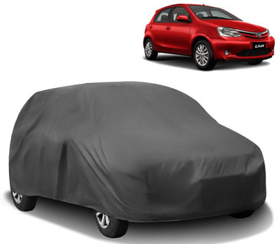 AutoRetail Car Cover For Toyota Etios Liva (Without Mirror Pockets)(Grey)