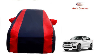 Auto Oprema Car Cover For BMW X6M (With Mirror Pockets)(Blue, Red)