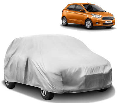 CARNEST Car Cover For Ford Figo (Without Mirror Pockets)(Silver)