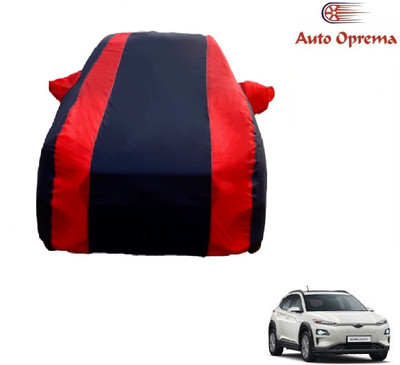 Auto Oprema Car Cover For Hyundai Kona Electric (With Mirror Pockets)(Blue, Red)