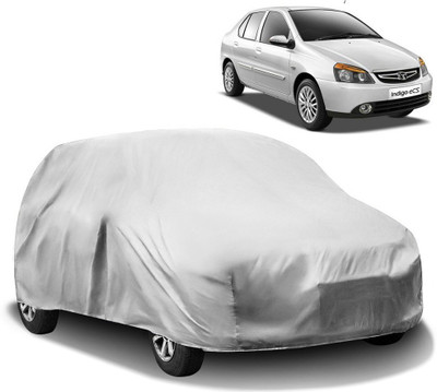 HMS Car Cover For Tata Indigo CS (Without Mirror Pockets)(Silver)