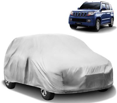 CARNEST Car Cover For Mahindra TUV300 (Without Mirror Pockets)(Silver)