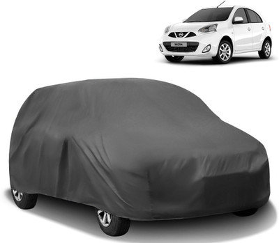HMS Car Cover For Nissan Micra (Without Mirror Pockets)(Grey)