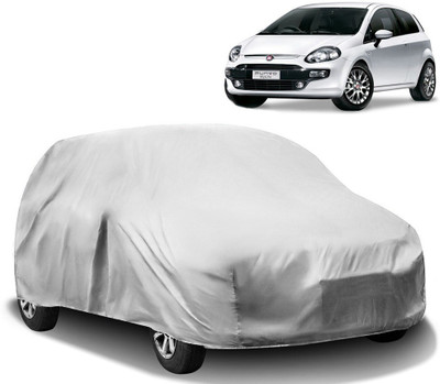 CARNEST Car Cover For Fiat Punto (Without Mirror Pockets)(Silver)