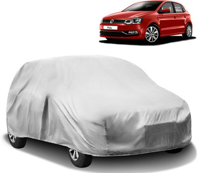 AutoRetail Car Cover For Volkswagen Polo (Without Mirror Pockets)(Silver)