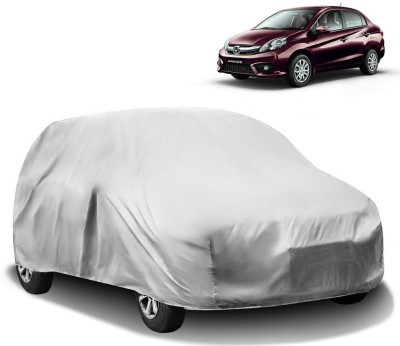 AutoRetail Car Cover For Honda Amaze (Without Mirror Pockets)(Silver)